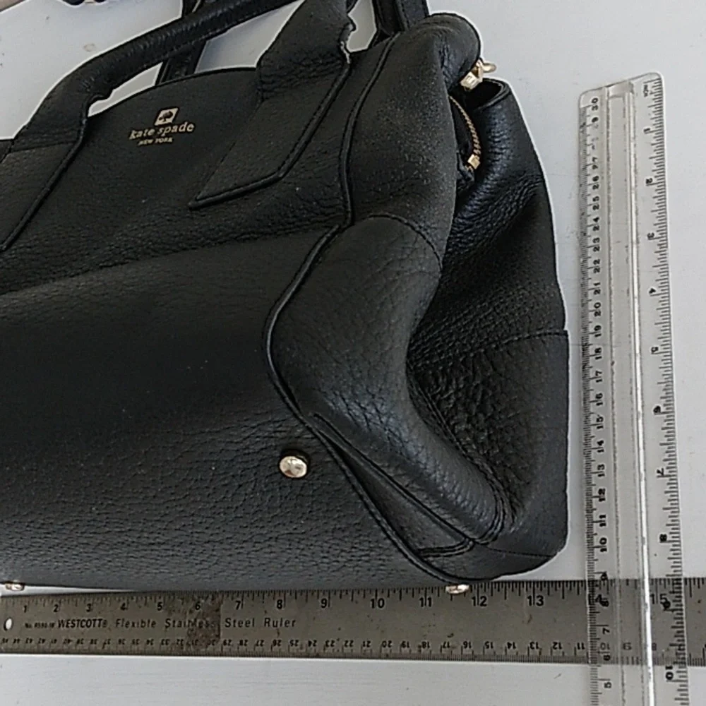 Kate Spade Southport Jenny satchel bag black leather